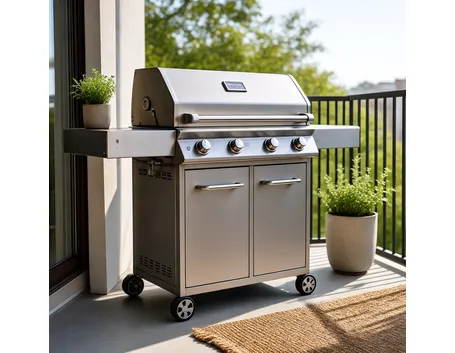 Barbecue a gas