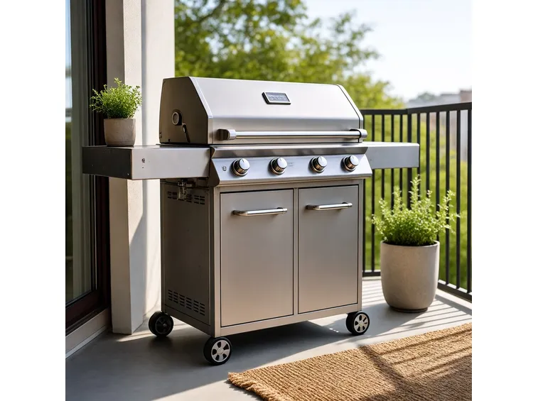 Barbecue a gas