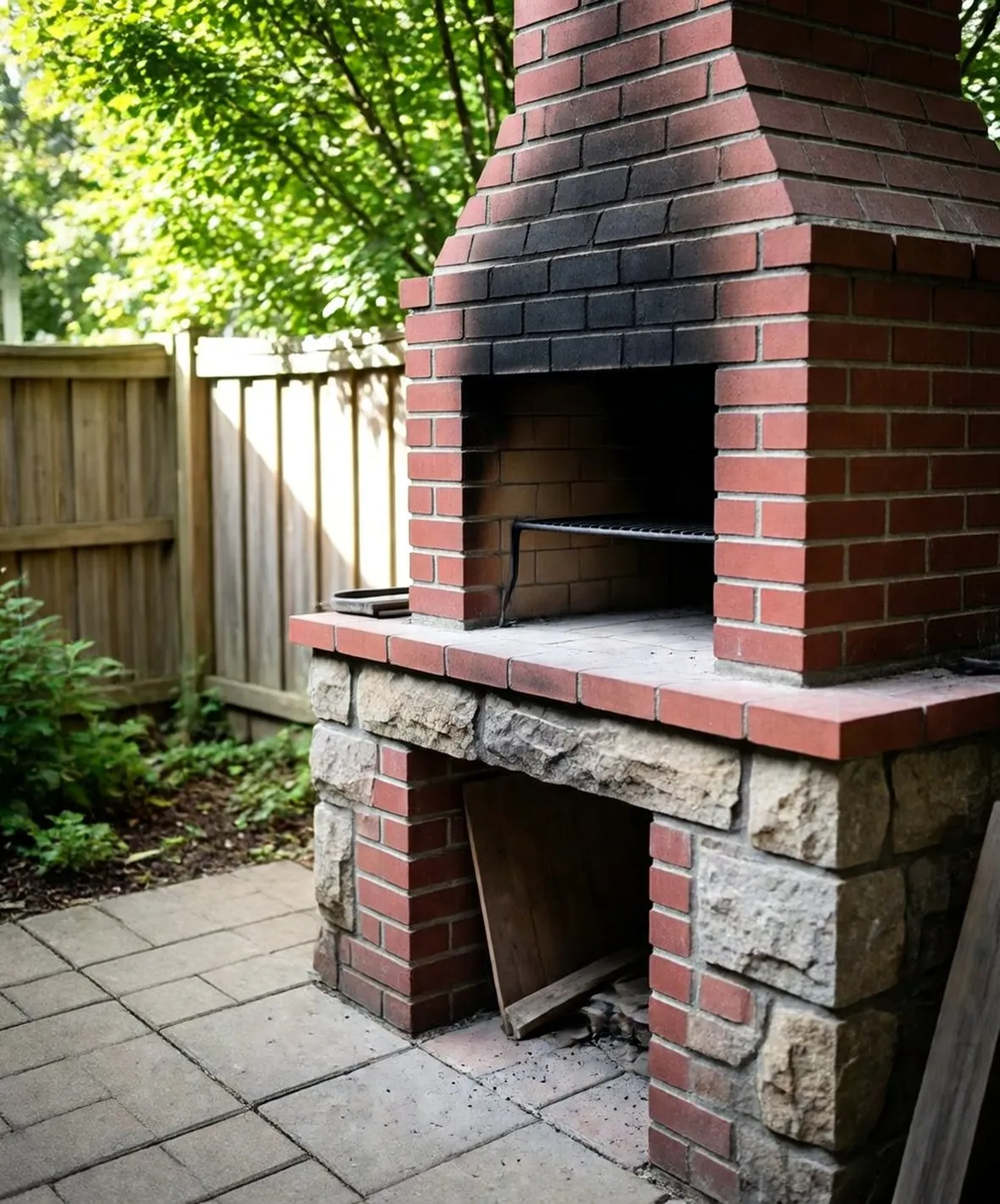 costruire barbecue