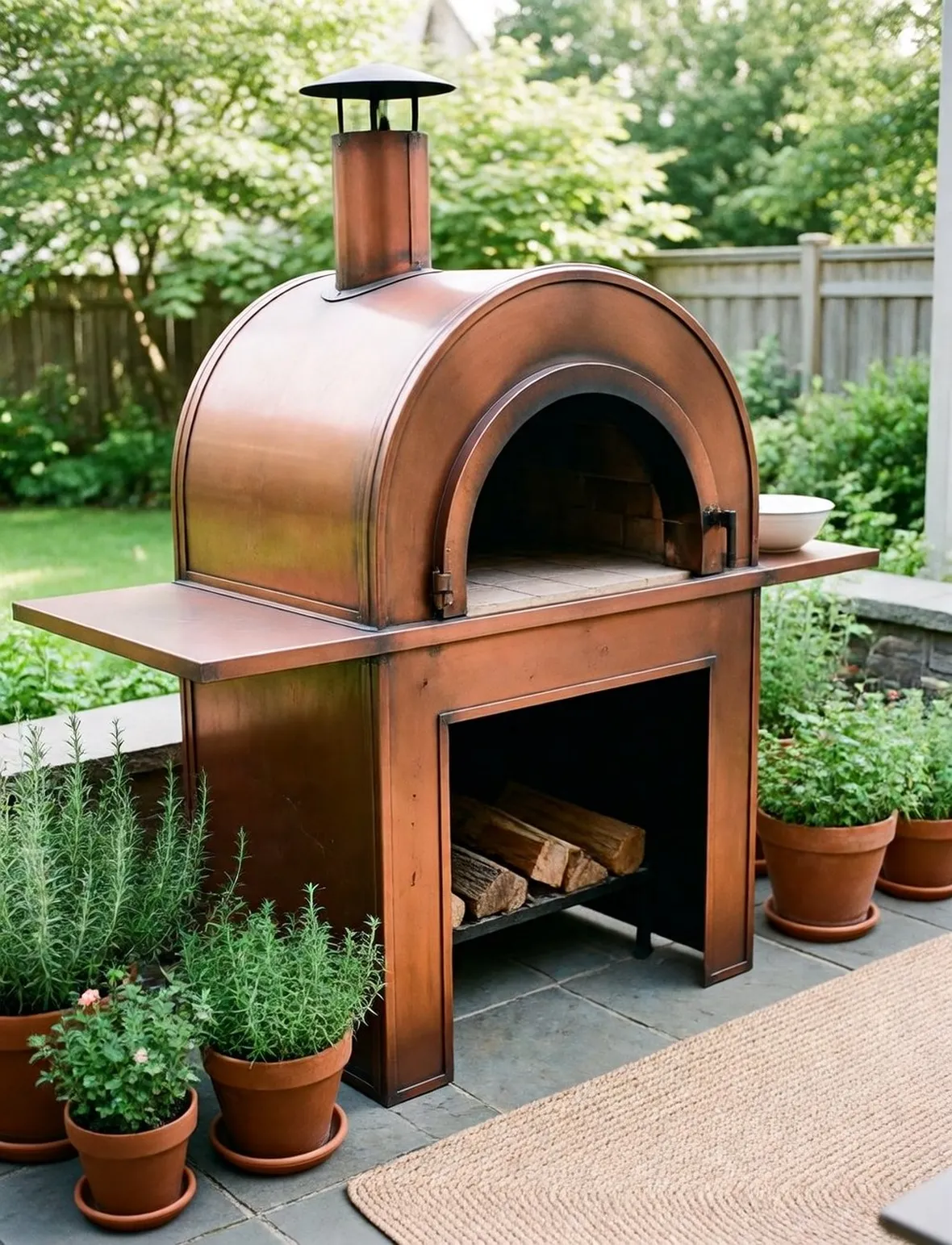 forno a legna da giardino