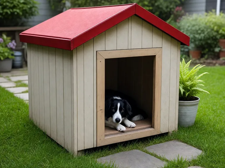 casetta in legno per cani