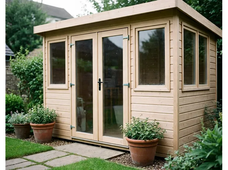 Casetta in legno per giardino