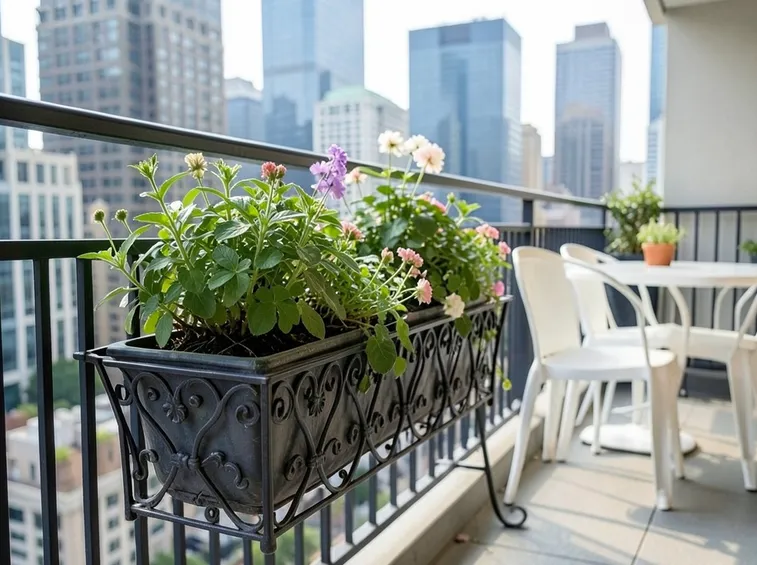 fioriere in balcone