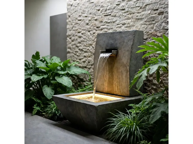 fontana in giardino