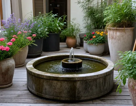 fontana da giardino