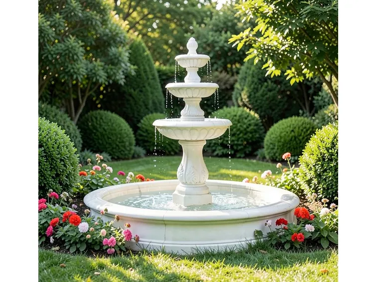 fontana in giardino