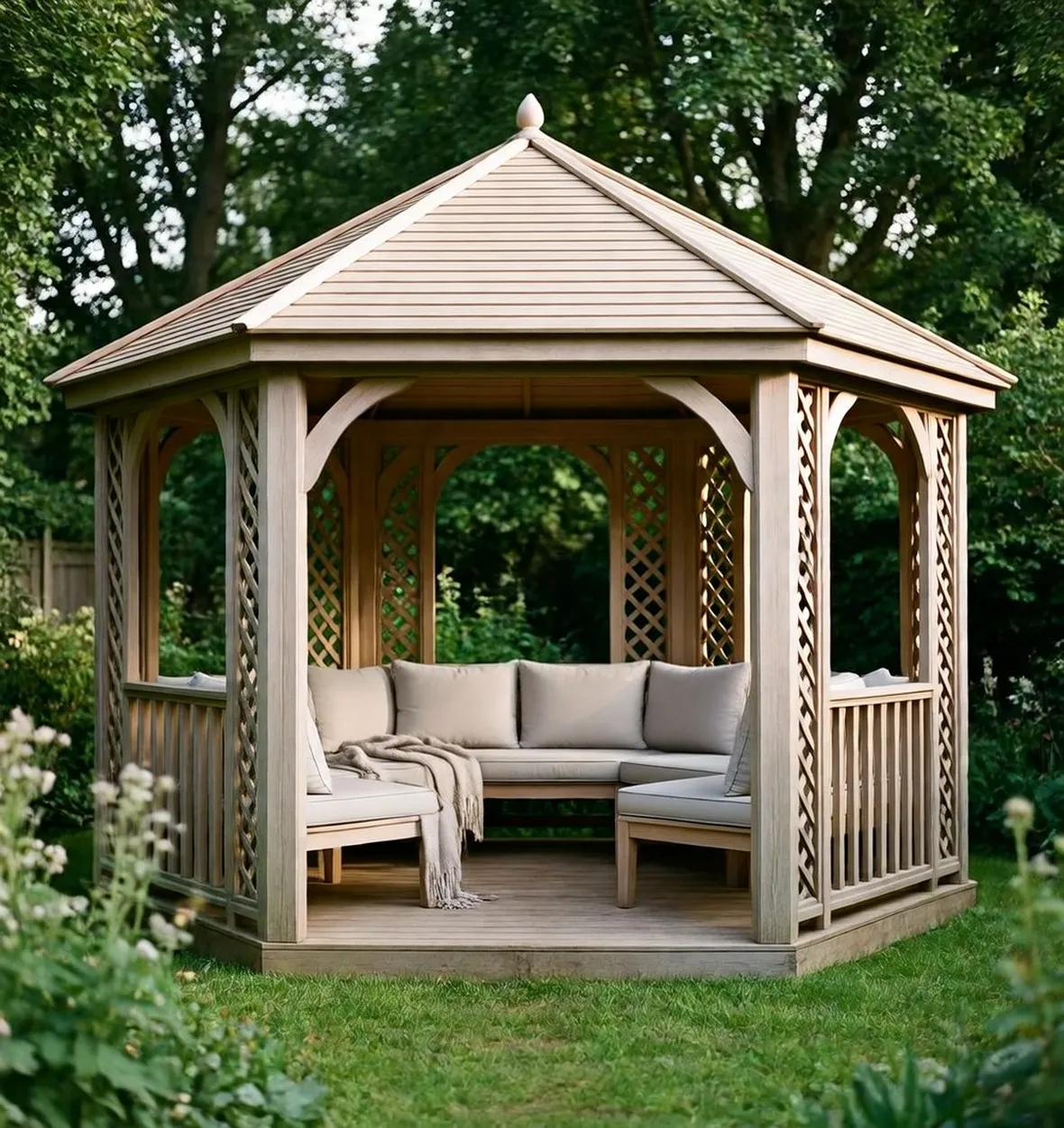 gazebo in giardino