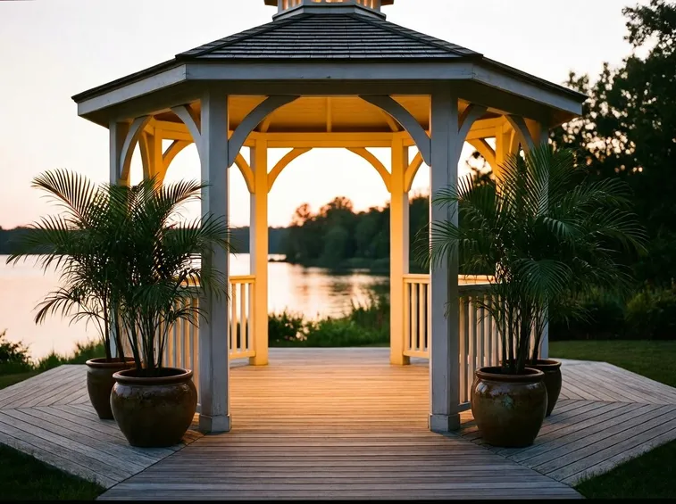 gazebo in legno