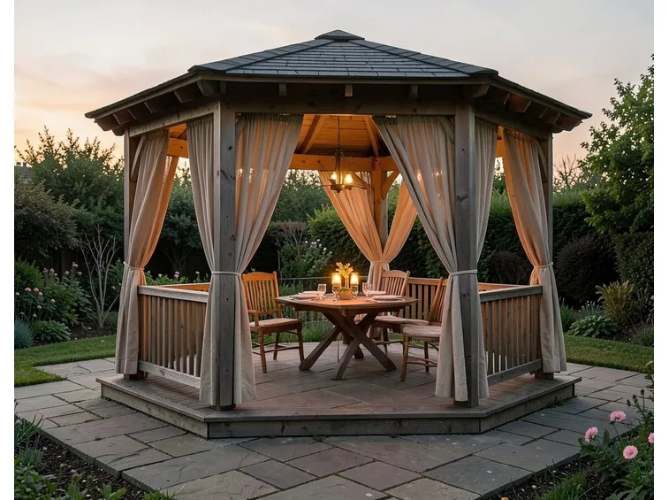 gazebo legno