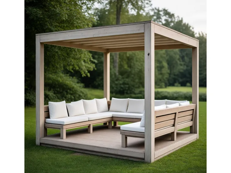 gazebo legno