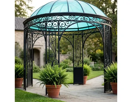 gazebo in ferro battuto