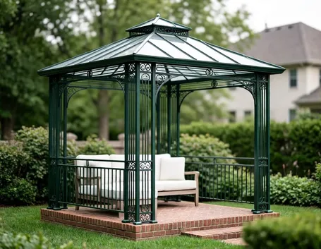 gazebo in ferro