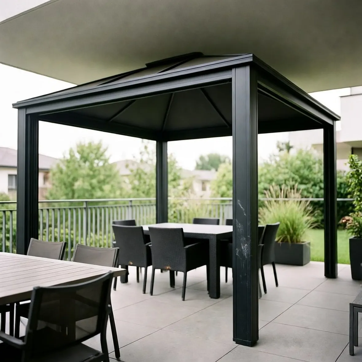 gazebo in aluminio