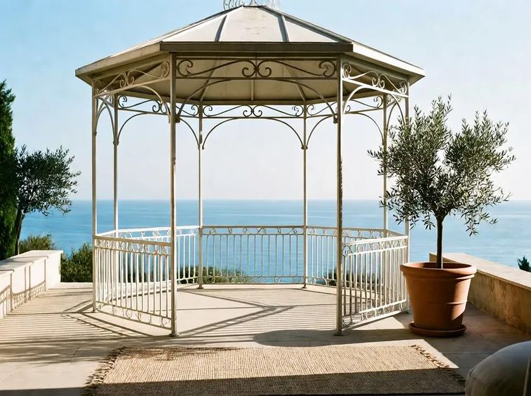 gazebo in metallo