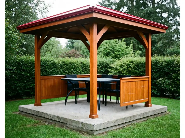 gazebo in legno
