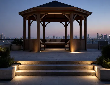 gazebo per terrazzi