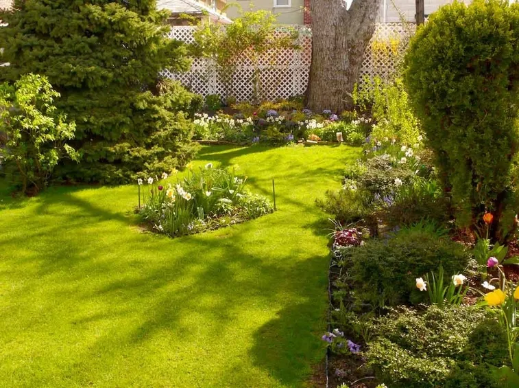 giardino in primavera