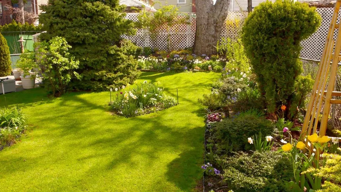 giardino in primavera