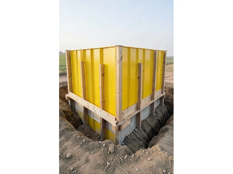costruzione di una piscina