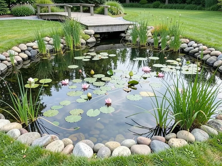 laghetto giardino