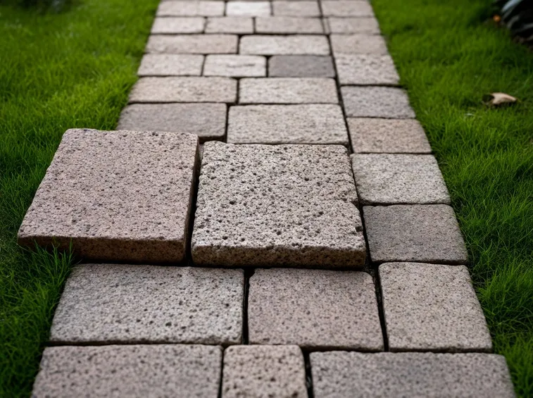 pavimentazione giardino con pietre naturali