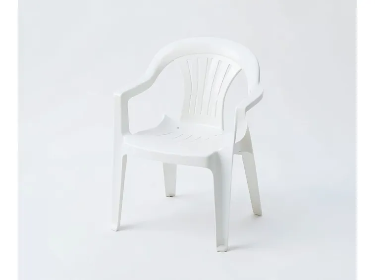 sedia da giardino in plastica