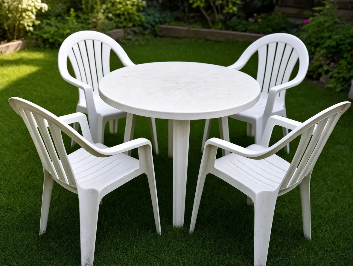 sedie da giardino in plastica