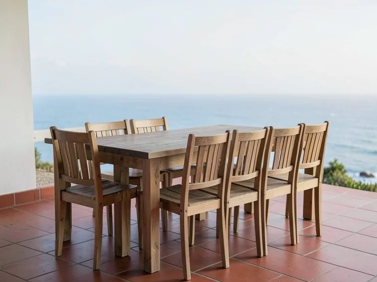 tavolo esterno legno