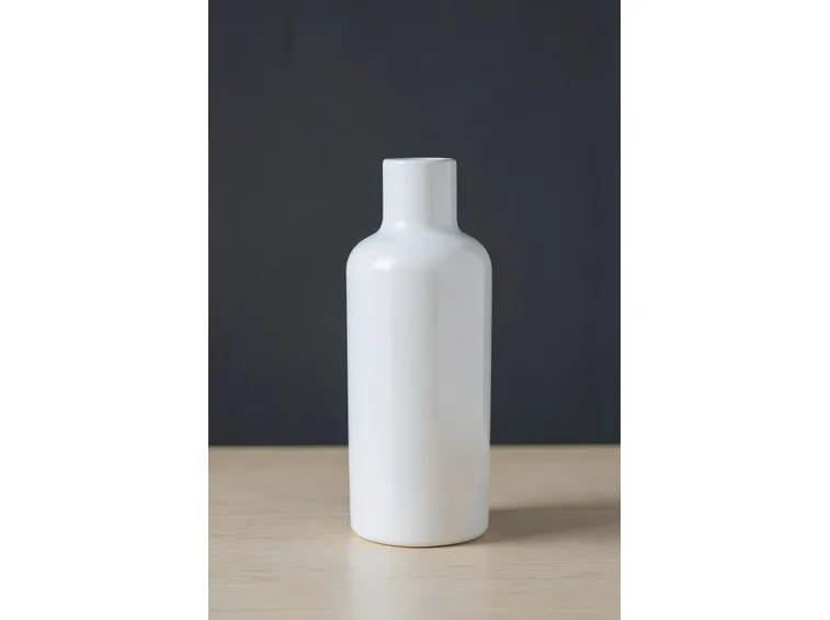 vaso alto in ceramica