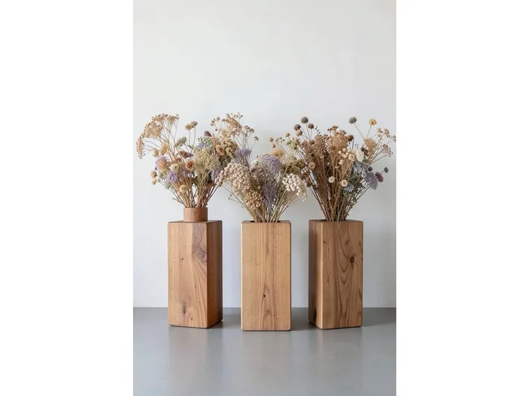 vasi arredamento legno