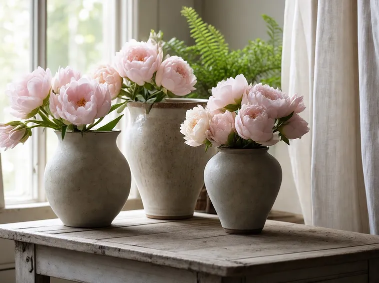 vasi di fiori