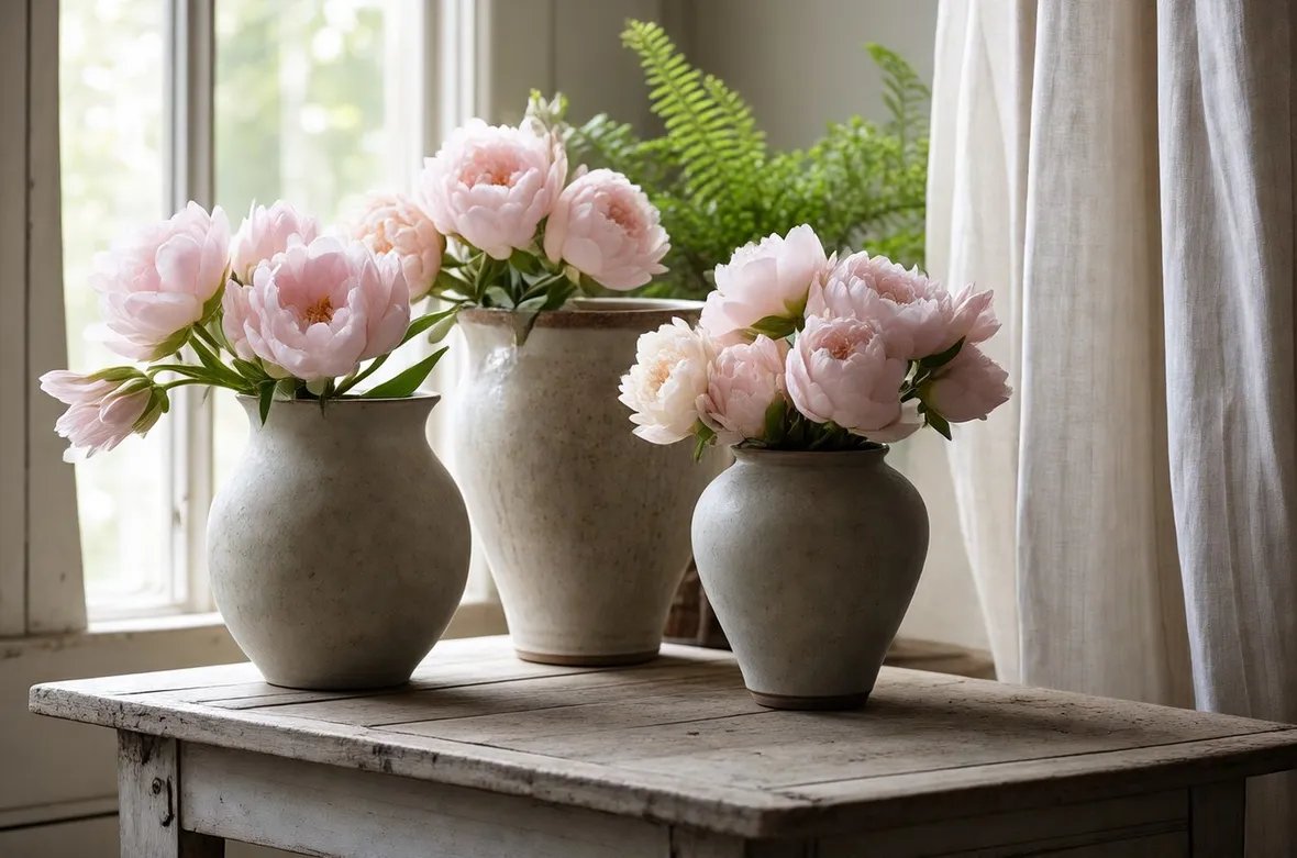 vasi di fiori