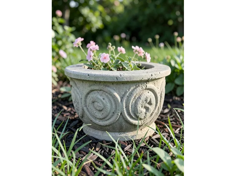 vaso cemento giardino