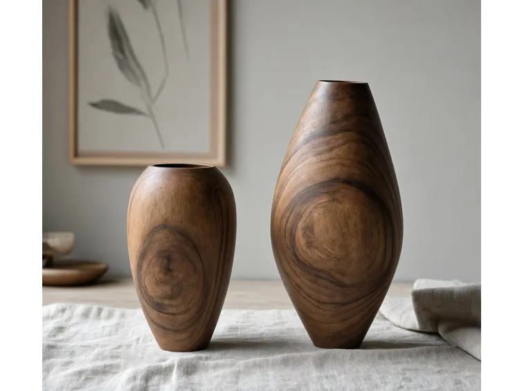 vasi moderni in legno