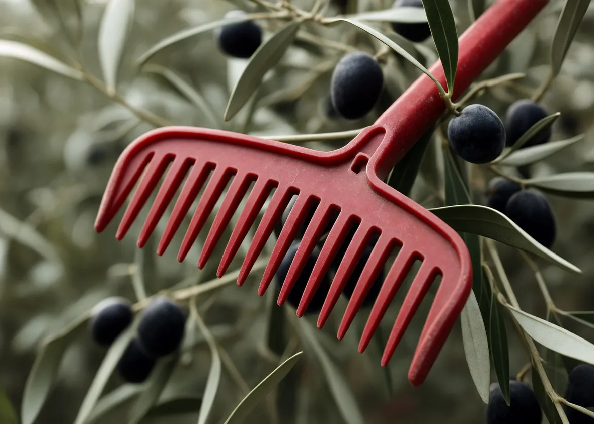 Rastrello per olive
