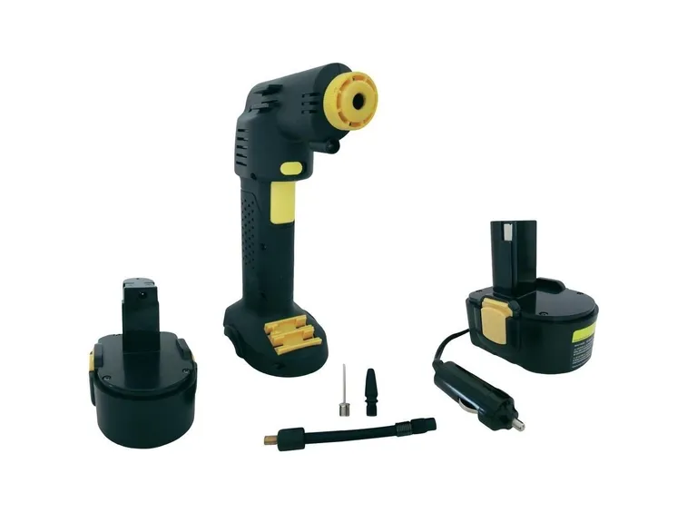 Un mini compressore a batteria