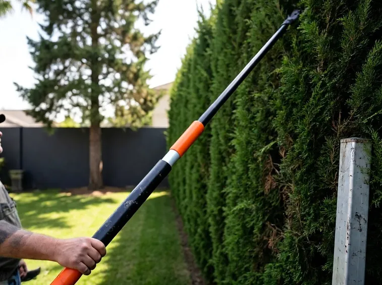 Forbice con bastone telescopico