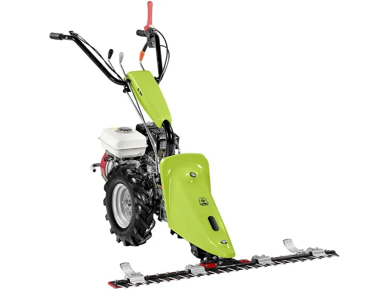 Motocoltivatore con barra falciante