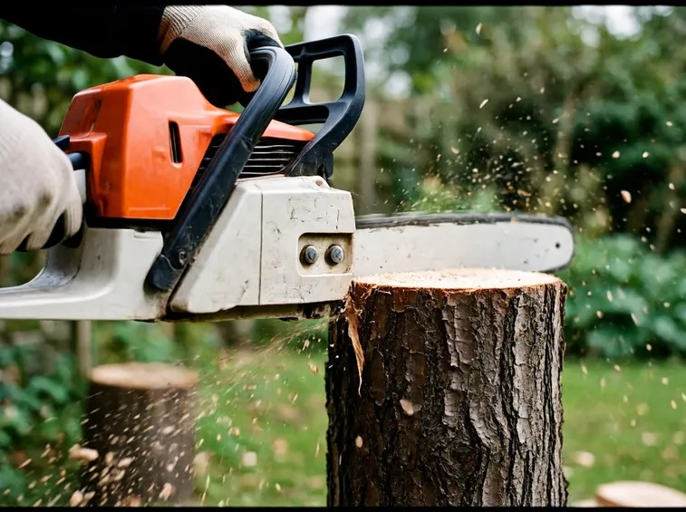 Una motosega Stihl universale