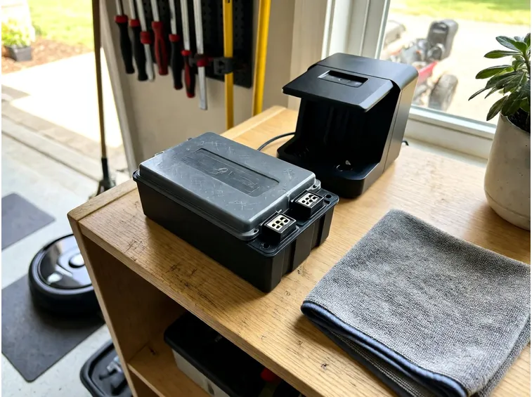 Gestione della batteria e stoccaggio sicuro
