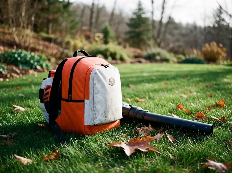 Utilizzo di un soffiatore spalleggiato Stihl