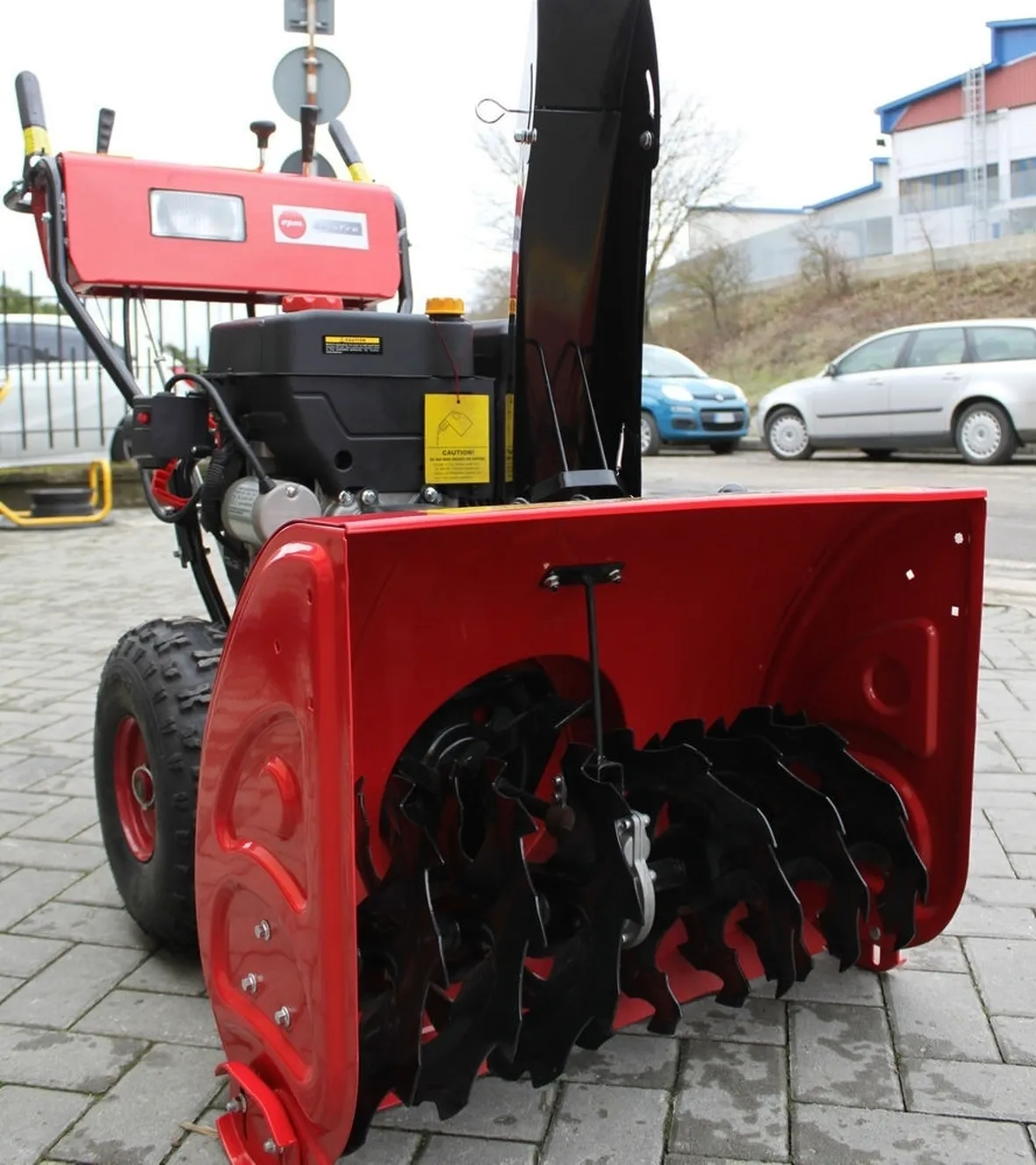 Una turbina spazzaneve
