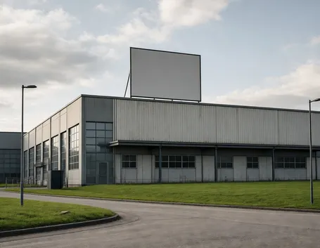 Gli uffici dell'azienda ad Abbiategrasso