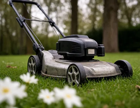 tagliaerba grin per giardino