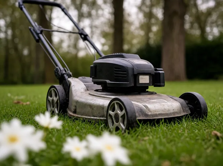 tagliaerba grin per giardino