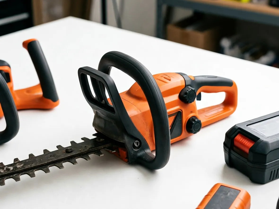 Tagliasiepe con batteria a litio