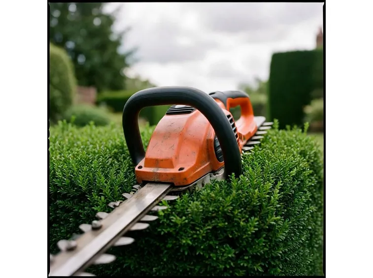 Tagliasiepi Stihl in funzione