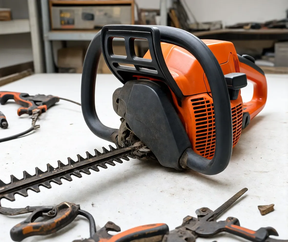 modello Stihl con motore a scoppio