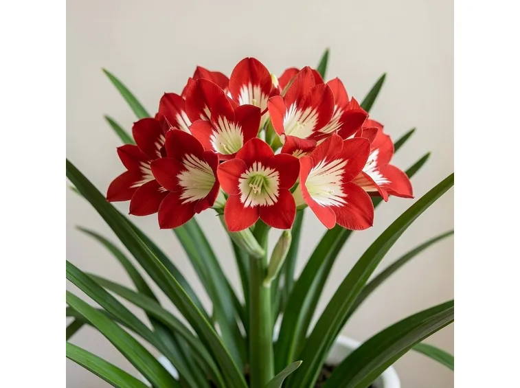 amaryllis in fiore