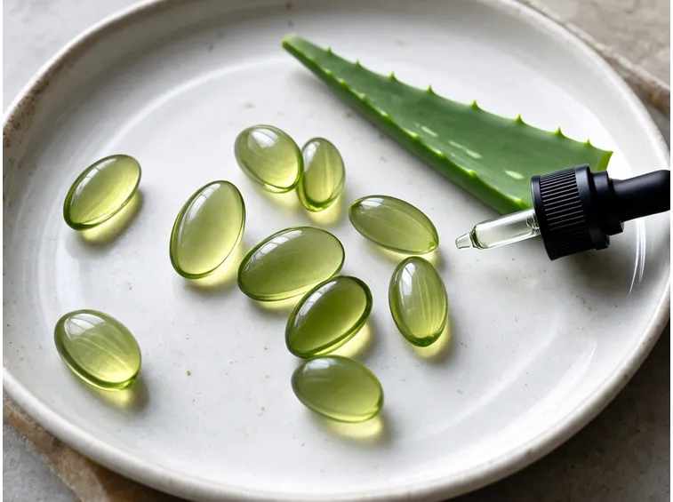 capsule di aloe per capelli
